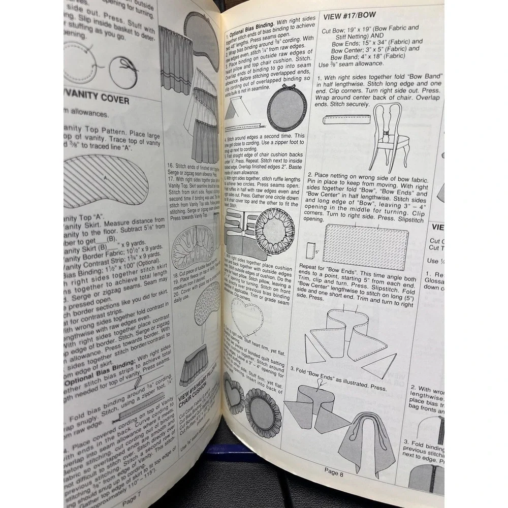 Romantic Decor and Gifts #335‎ Pattern Book, Sewing Crafting and More